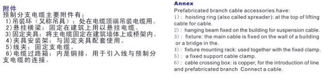 預制分支電纜